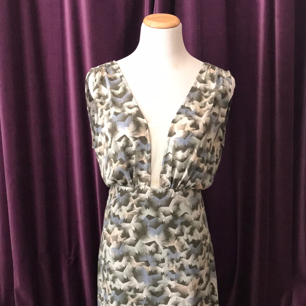 NWT WINTER KATE SILK DRESS XS